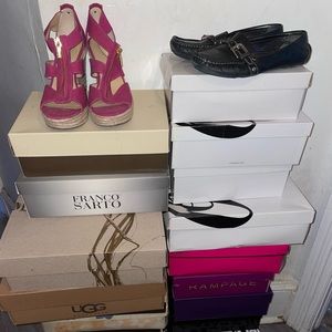 25 Pairs of Used Women Shoes/heels